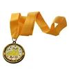 China Top Manufacturer Make Custom Sport Plastic Award Gold Medal