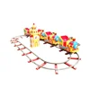 4 seats antique metal model train electric mini train for sale train running
