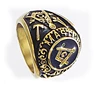 Wholesale Fashion Gold Stainless Steel Masonic Ring for Men, master masonic signet ring, freemason ring jewelry