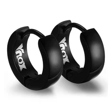Homens Do Punk Rock Brincos de Aço Inoxidável Brincos de Argola Brincos de Jóias Por Atacado para o Sexo Masculino E Feminino