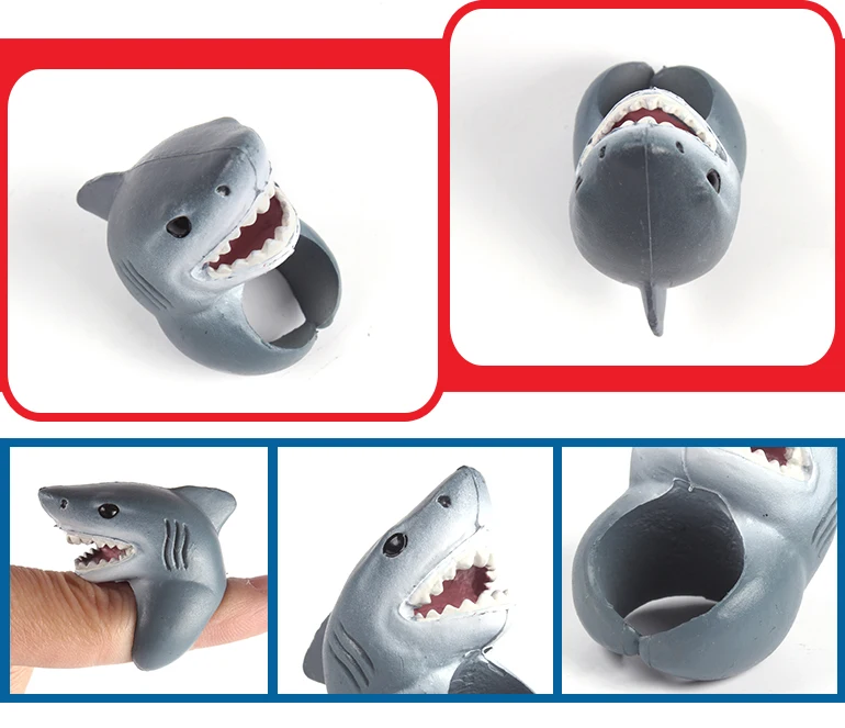 ノベルティ小さな海洋生物動物の指サメフィギュアおもちゃリング Buy おもちゃリング サメのおもちゃリング 動物指輪 Product On Alibaba Com
