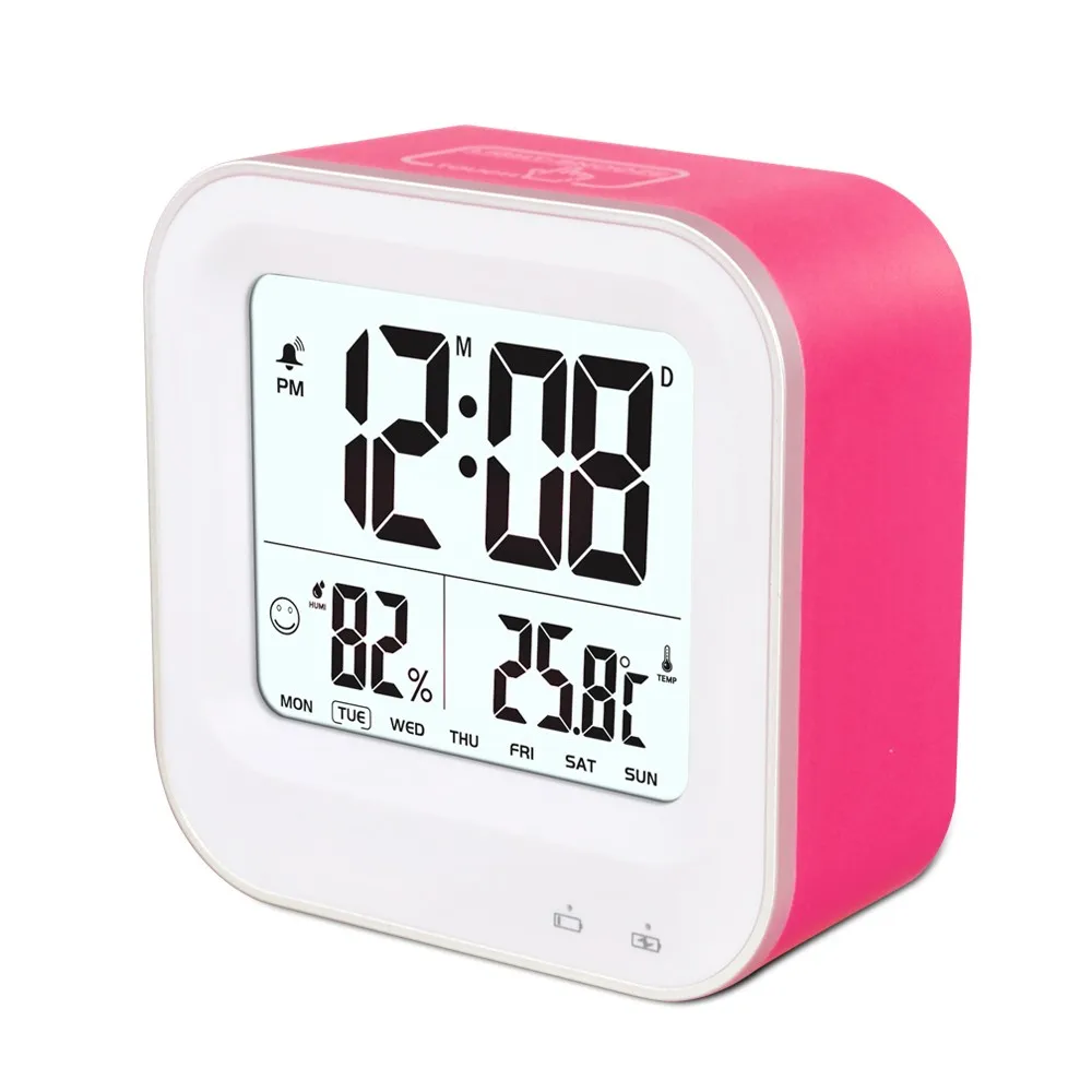 Imarch Bm06001 Talking Lcd Digital Alarm Clock For Blind Or Low Vision With Big Time Display And