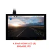 Waveshare 4.3inch, 800x480, Capacitive Touch Screen LCD Tablet, HDMI interface, Supports Raspberry Pi, BB Black,Multi Systems