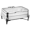 hight grade luxury elegant buffet chafing dish food warmer rectangle