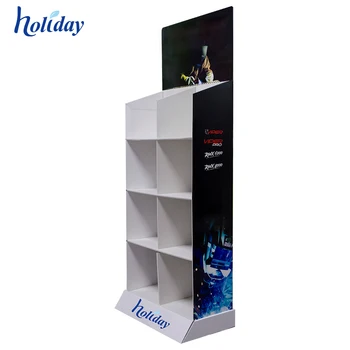 Customized Cardboard Backpack Display Stand For Shops Backpack Hanging ...