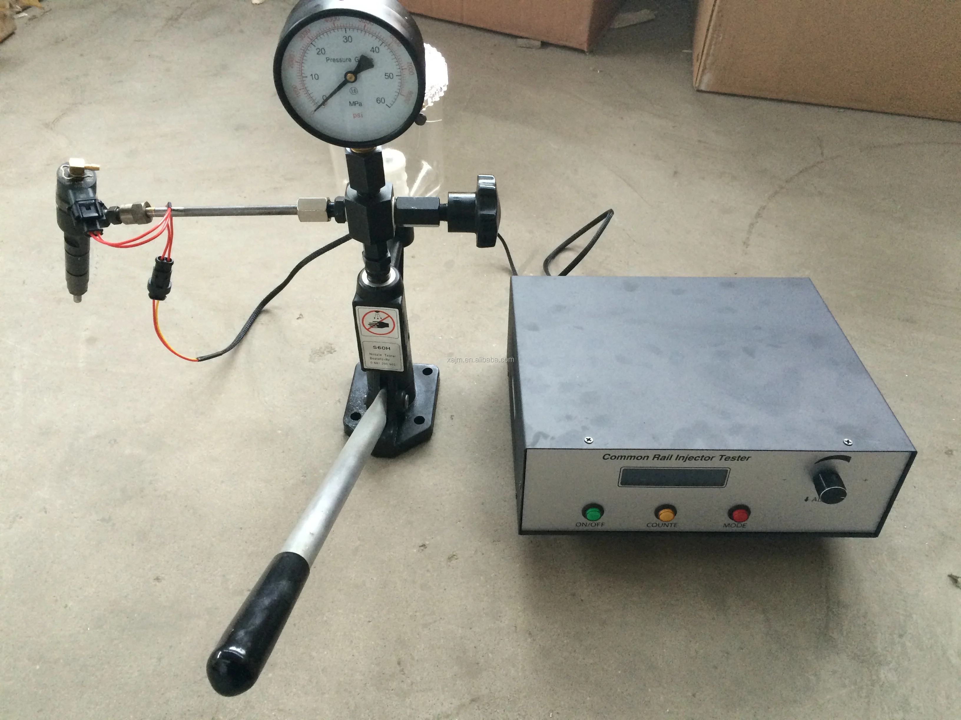 Cr1000 And S60h Common Rail Diesel Injector Tester Buy Banco Prova