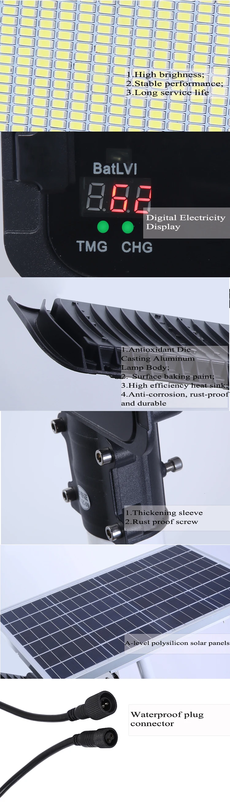 Flying 2019 newest popular 100w 150w 300w led solar street light