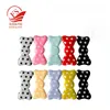 Beautiful colorful hook and loop Hair Accessories magic bangs hair tape glitter hair bow clip