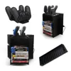 Multifunctional Disk Storage Holder Tower with Controller Charger Dock Station With Micro USB Cable For PS4 Game Controller