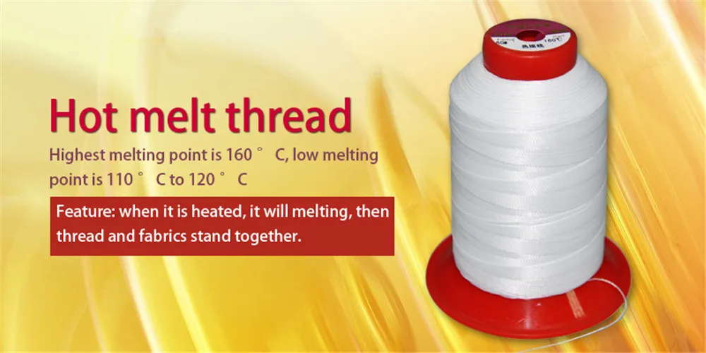 Polyester Hot Melt Sewing Yarn Veneer Glue Thread From China Buy