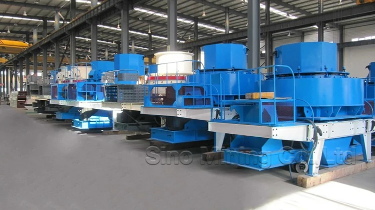 硅砂玻璃生产线制砂机