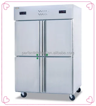 Restaurant Kitchen Refrigerator 4-door commercial kitchen refrigerator freezer/ industrial upright Restaurant Kitchen Refrigerator 4-door commercial kitchen refrigerator freezer/ industrial upright