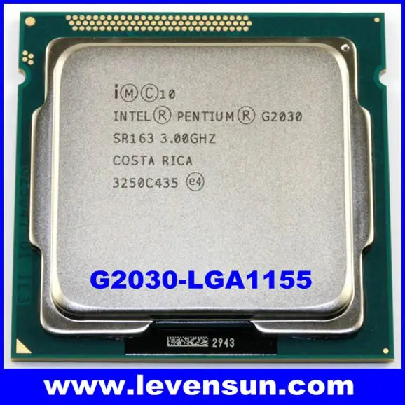 Intel Pentium Dual Core G2030 SR163 3.00GHZ Processor LGA 1155 CPU