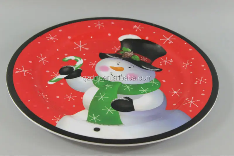 Reusable Christmas Plates