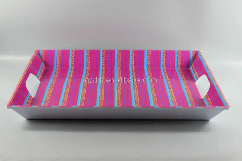 20 Inch Melamine Large Tray/Large Plastic Fruit Serving Trays