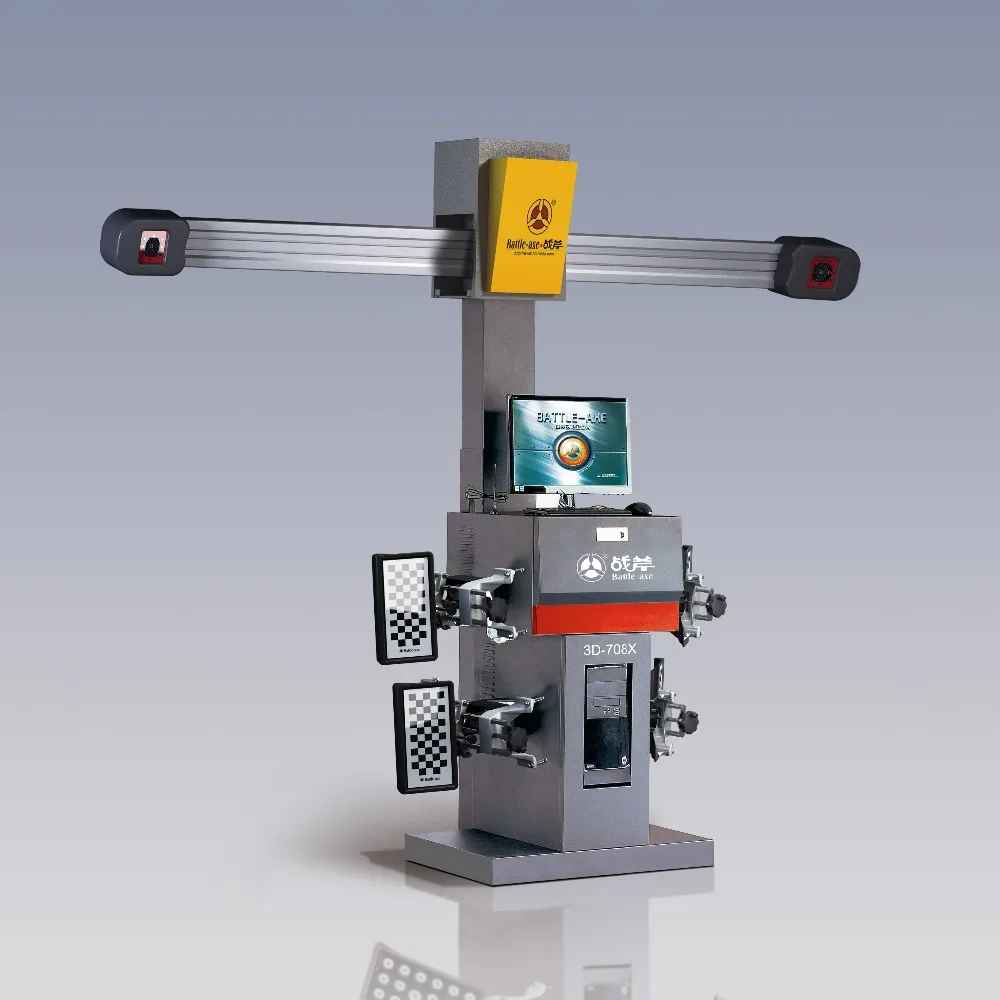 Good Garage Equipment For Tyre Shop Use 3d Wheel Alignment Machine
