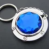 Fashion custom hot sell metal logo gem handbag hook and hanger