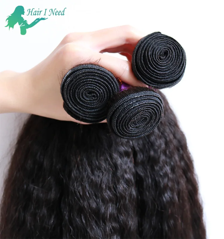 Large Stock Grade 12a Virgin Nappy Weave Kinky Straight Human Hair