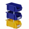 Racks with plastic hardware storage spare parts bins tools