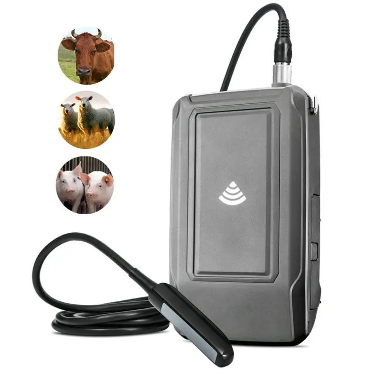 Dairy Farm Use Portable Cow Scanner Veterinary Pregnancy Diagnose
