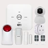 New smart home security alarm system GSM+WIFI Tuya burglar alarm system linkage to smart socket