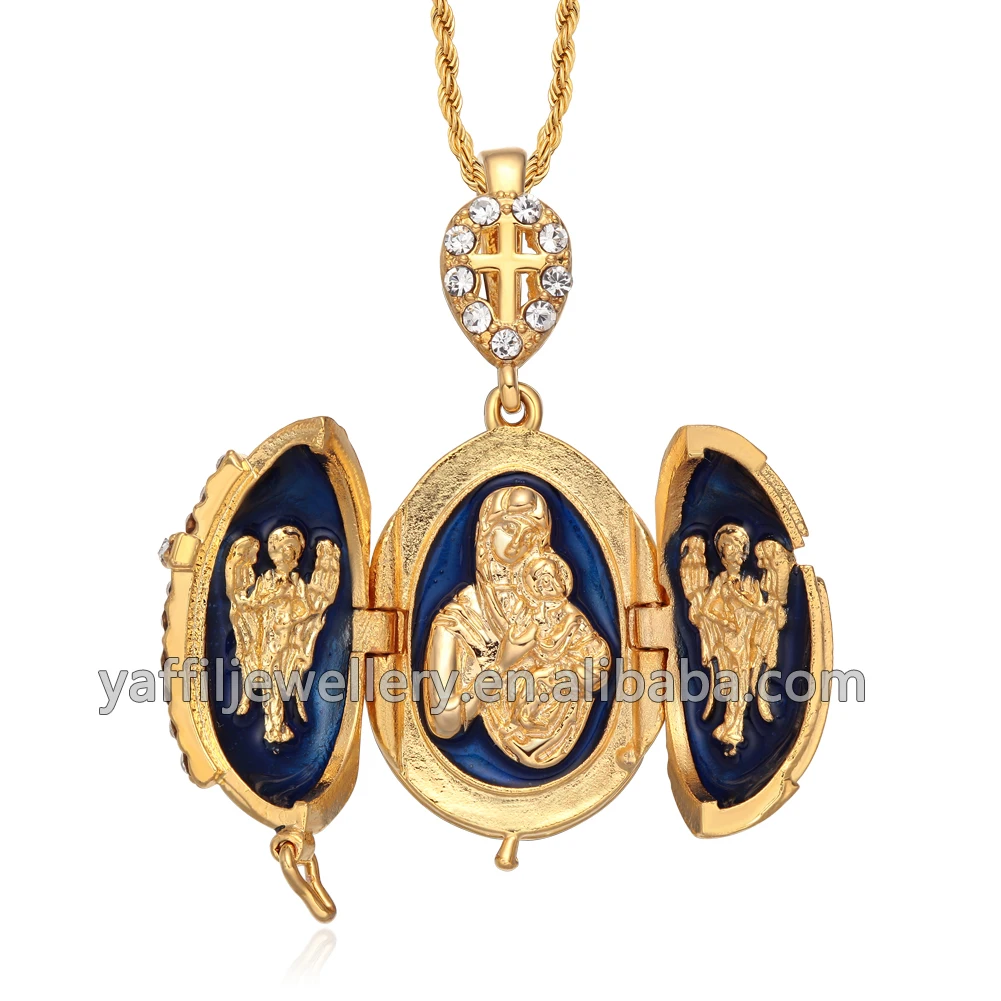 Charm with crystal 2.8 cm #PCM-0596-1 Faberge Egg Pendant 