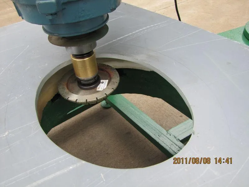 Tjzj6 Inside And Outside Curved Grinding And Polishing Stone