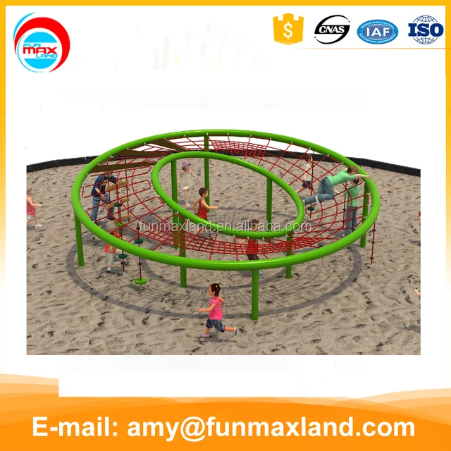 outdoor climbing frame with good quality in the kindergarten for