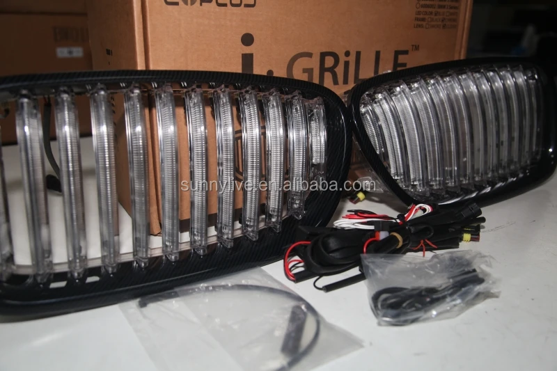 Auto Parts Blue LED  Front Grille For BMW m5 F10 f18  2010-2018