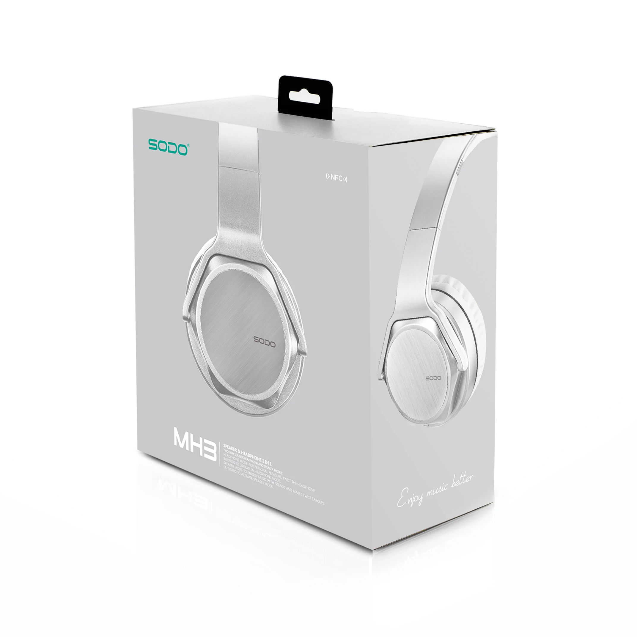 Cheap Boat speaker headphone earphone for iphone earphone BT Wireless 4.2 version SODO MH-3 - ANKUX.COM