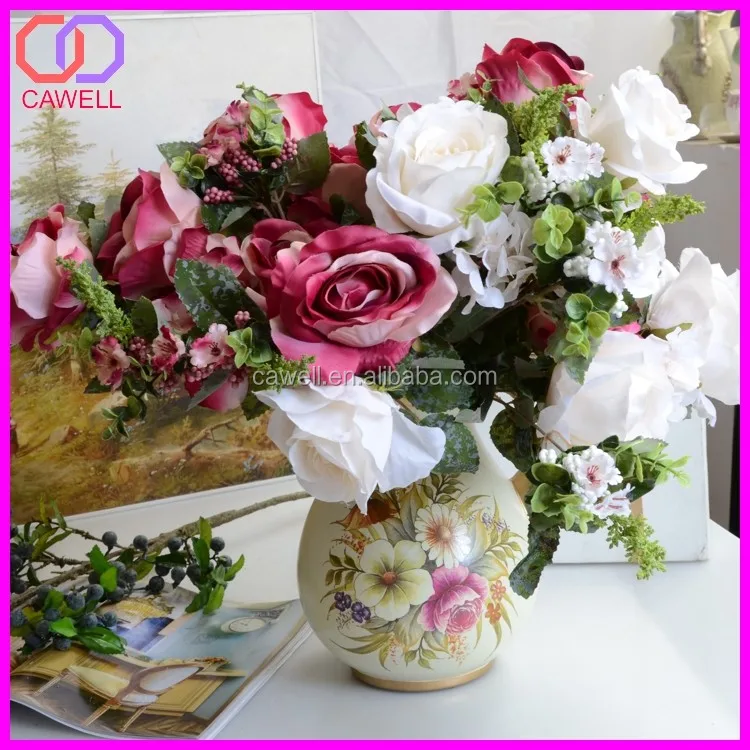 En Gros Automne Multicolore Grosse Tête Rosier Rose Fleurs Artificielles Buy Fleurs Roses Artificiellesgrande Fleur Rosefleur Rose Product On