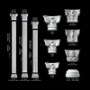Indoor Decorative roman pillars plaster column