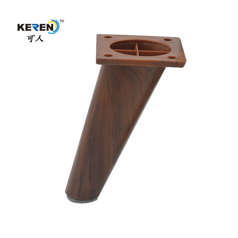 6 Angled Design Wood Finished Replacement Sofa Legs For Furniture   6 Angled Design Wood Finished Replacement Sofa 