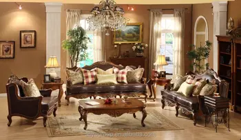 Ms04 Handmade Wooden Sofa Cover Design American Style Traditional Oak Sets