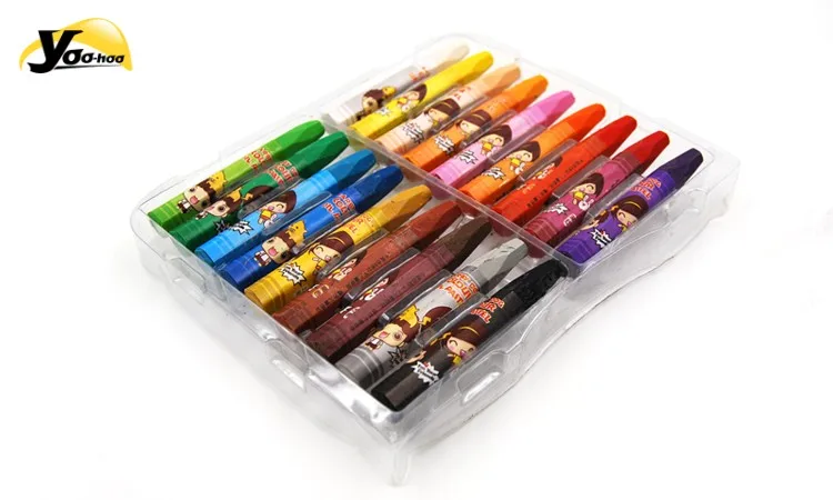 Download Non-toxic & Safety Colored Oil Pastel Crayon Packed In Plastic Box - Buy Oil Pastel,Paint Color ...