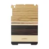 Slim Smart Magnetic Wood Case+ Back Case Cover For iPad 4/3/2