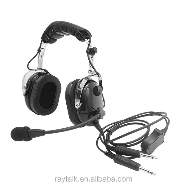 Ga Use Dual Plugs Pilot Headset Aviation Headphones Buy Pilot Headset
