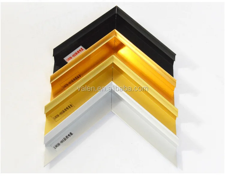 High Quality Aluminum Picture Frame Profile Mouldings For Picture Frame