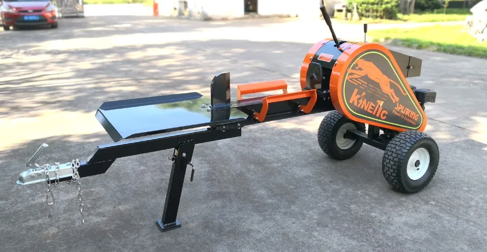 New 34 Ton Fast Log Splitter Aluminium Ingot Splitting Test For