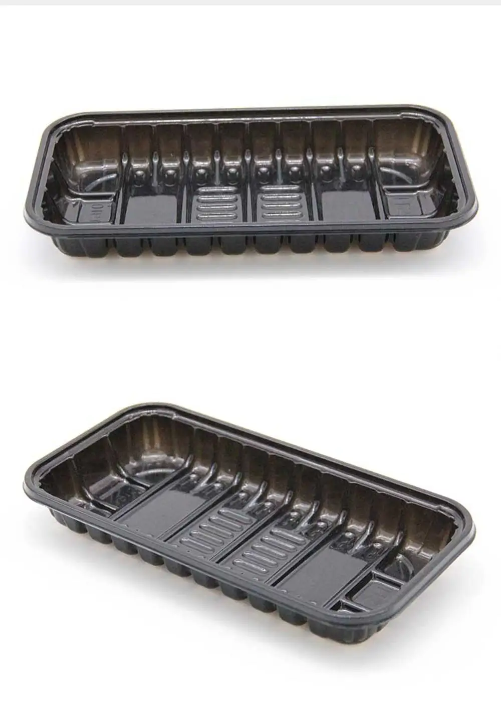 Disposable Black Colored Plastic Custom Frozen Beef Meat Tray Buy
