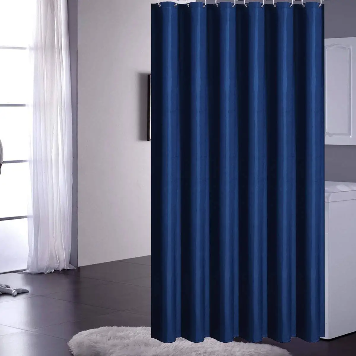 nuovo design impermeabile blu hard africa tenda della doccia set per il  bagno