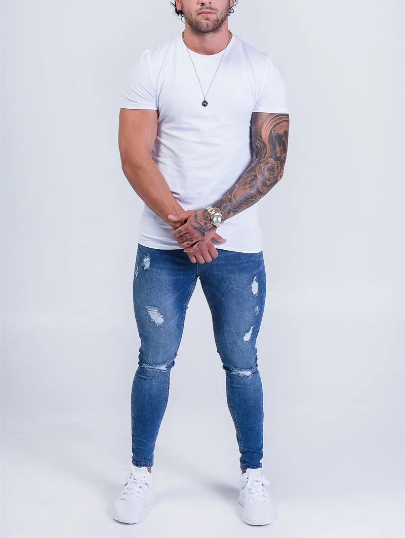 Male Blue Classic Hip Hop Stretch Men Ripped Jeans Bulk Men Skinny Jeans Famous Brand Tight Denim Jeans Pants Buy Men Ripped Jeans Denim Jeans Pants Men Skinny Jeans Product On Alibaba Com