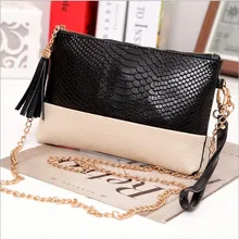 Free shipping leather Tassel handbags shoulder bags messenger bag Day clutch Chain bag small bag women’s clutches C70-41