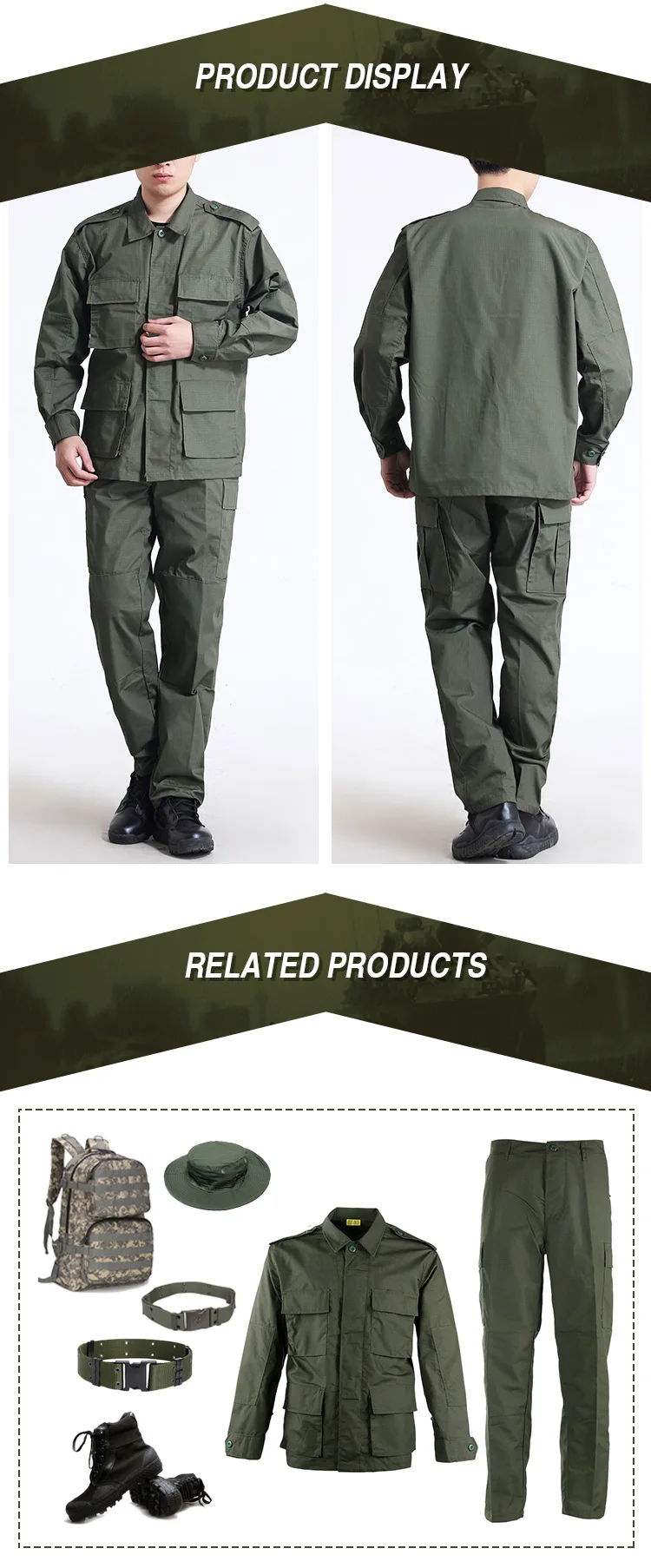 Security Guard Uniform Military Camouflage Uniform - Buy Security Gurad ...