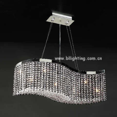 fashion dining room pendant light led modern crystal chandelier
