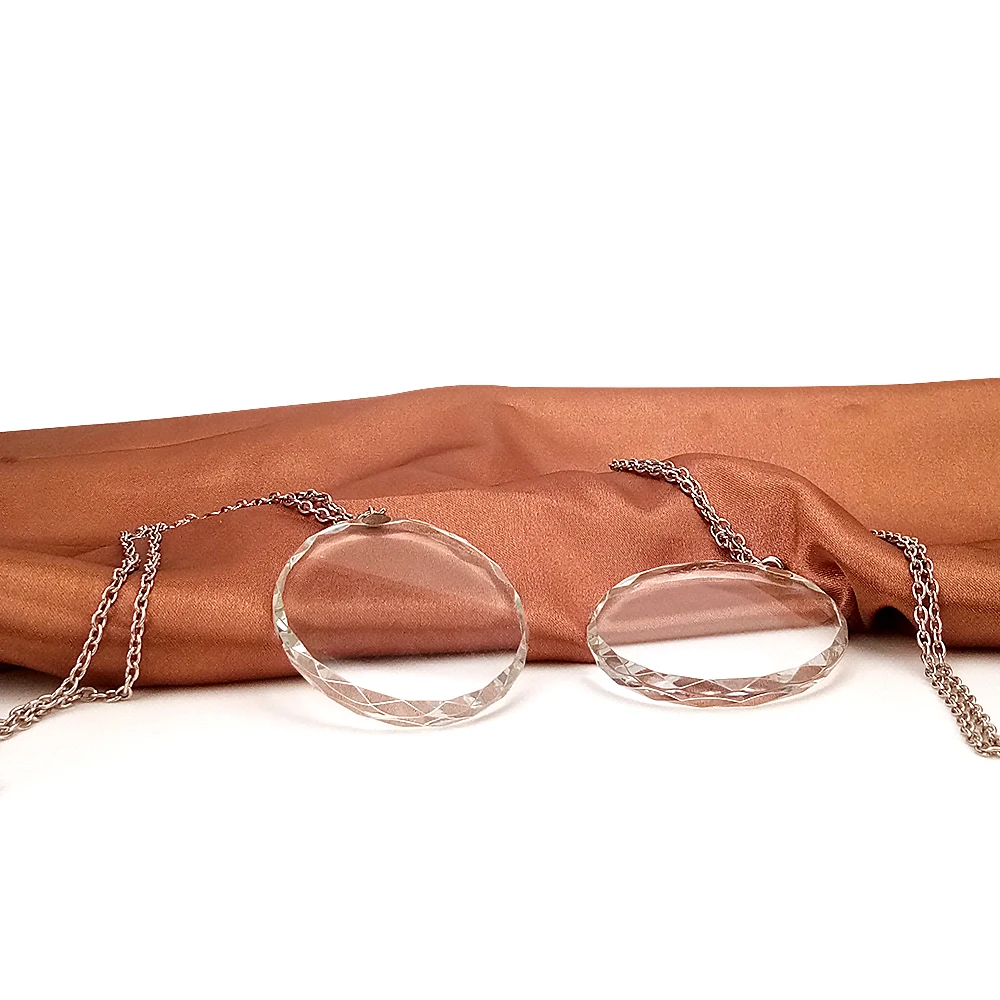 K9 Crystal Blank Hanging Ornaments Oval Clear Glass Ornament Blanks