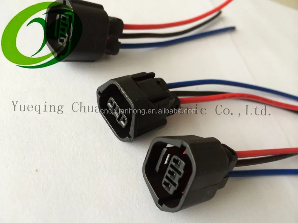 gm 3 pin konektor otomotif wiring harness socket adapter 15 cm kawat