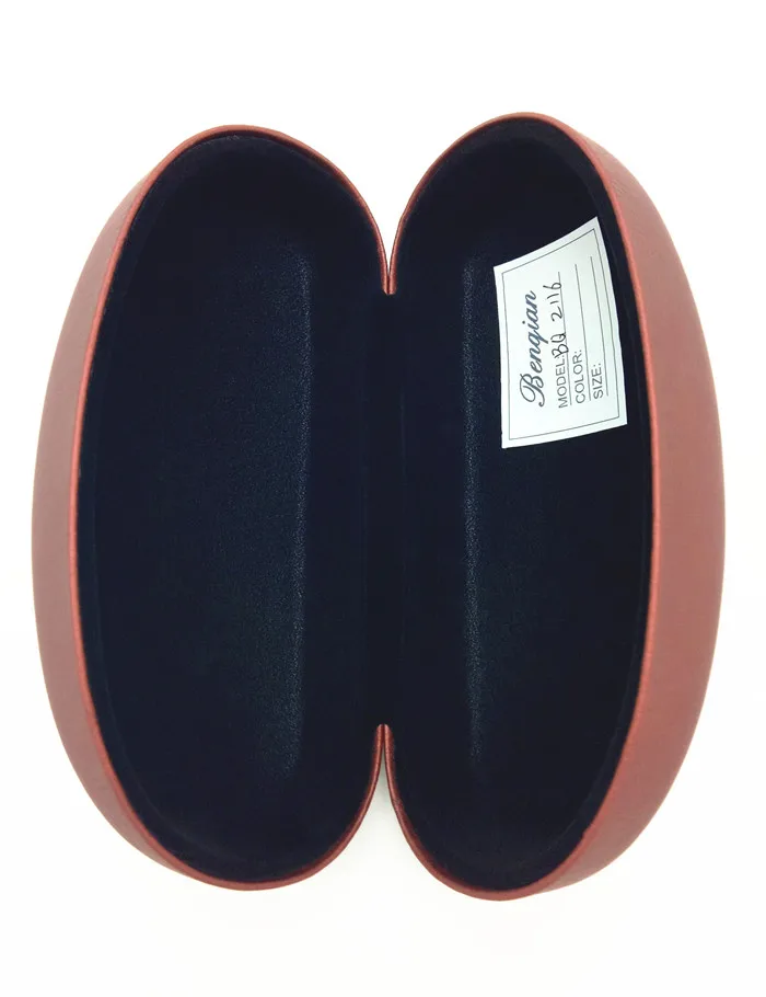 Pu Leather Metal Sunglasses Case/big Sunglasses Case With High Quality