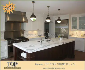 Calacatta White Marble Kitchen Benchtop Calacatta White Marble Kitchen Benchtop