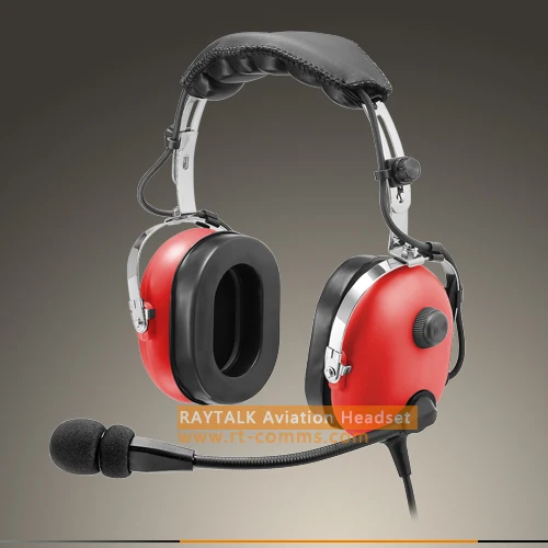 Wired Communication Aviation Headset Active Noise Reduction For Pilot Flying Training Buy